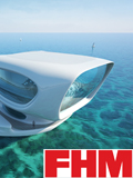 Cover for magazine FHM Malaysia, Tsunami Research and the Marine Research Center Bali
